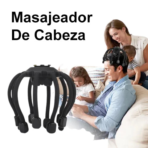 octopusger© -masajeador de cabeza de pulpo